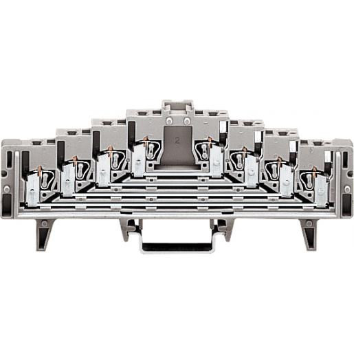 Wago Serie 727 verbindingsrijgklem 0,08-1,5MM² eendr. 0,08-1,5MM² meerdr. grijs