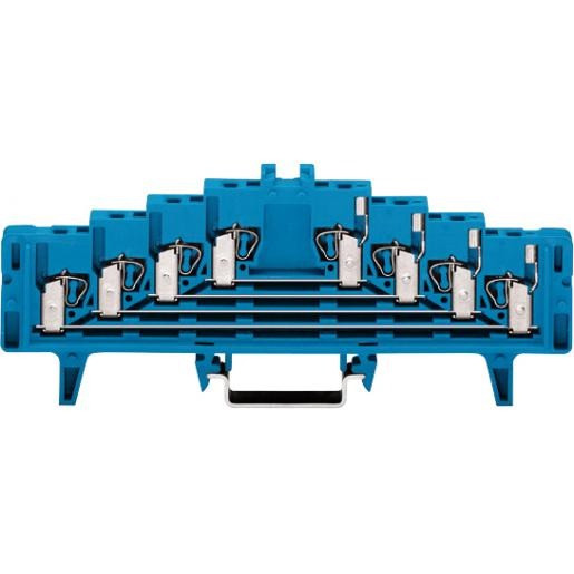 Wago Serie 727 verbindingsrijgklem 0,08-1,5MM² eendr. 0,08-1,5MM² meerdr. blauw