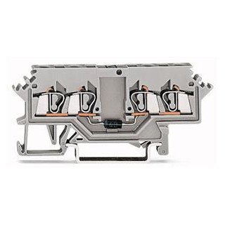 Wago 4-leiter-diodenklemme 2,5 MM2 grau