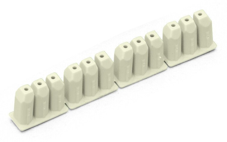 Wago Series 726 Isolatiestop 0,25 MM² "e" 0,14 - 0,25 MM² "F" lichtgrijs
