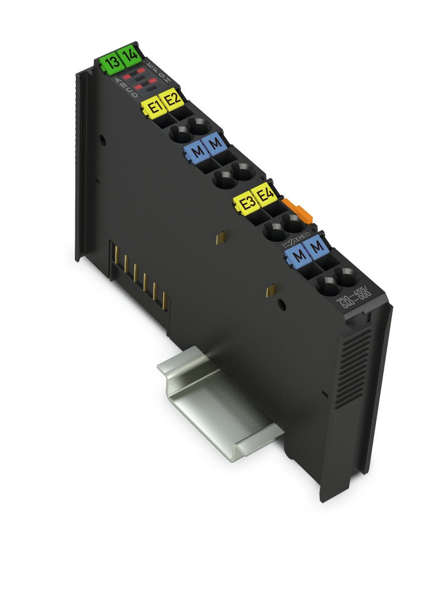 Wago 4-kanaals analoge ingangsklem