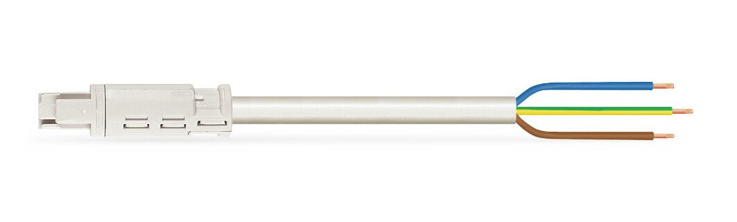 Wago Winsta patchkabel gebouwinstallatie 3P contrastekker (female) vrij kabeluiteinde 6000MM