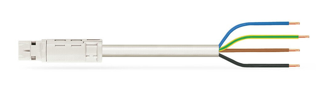 Wago Serie 774 patchkabel gebouwinstallatie 4P stekker vrij kabeluiteinde 8000MM