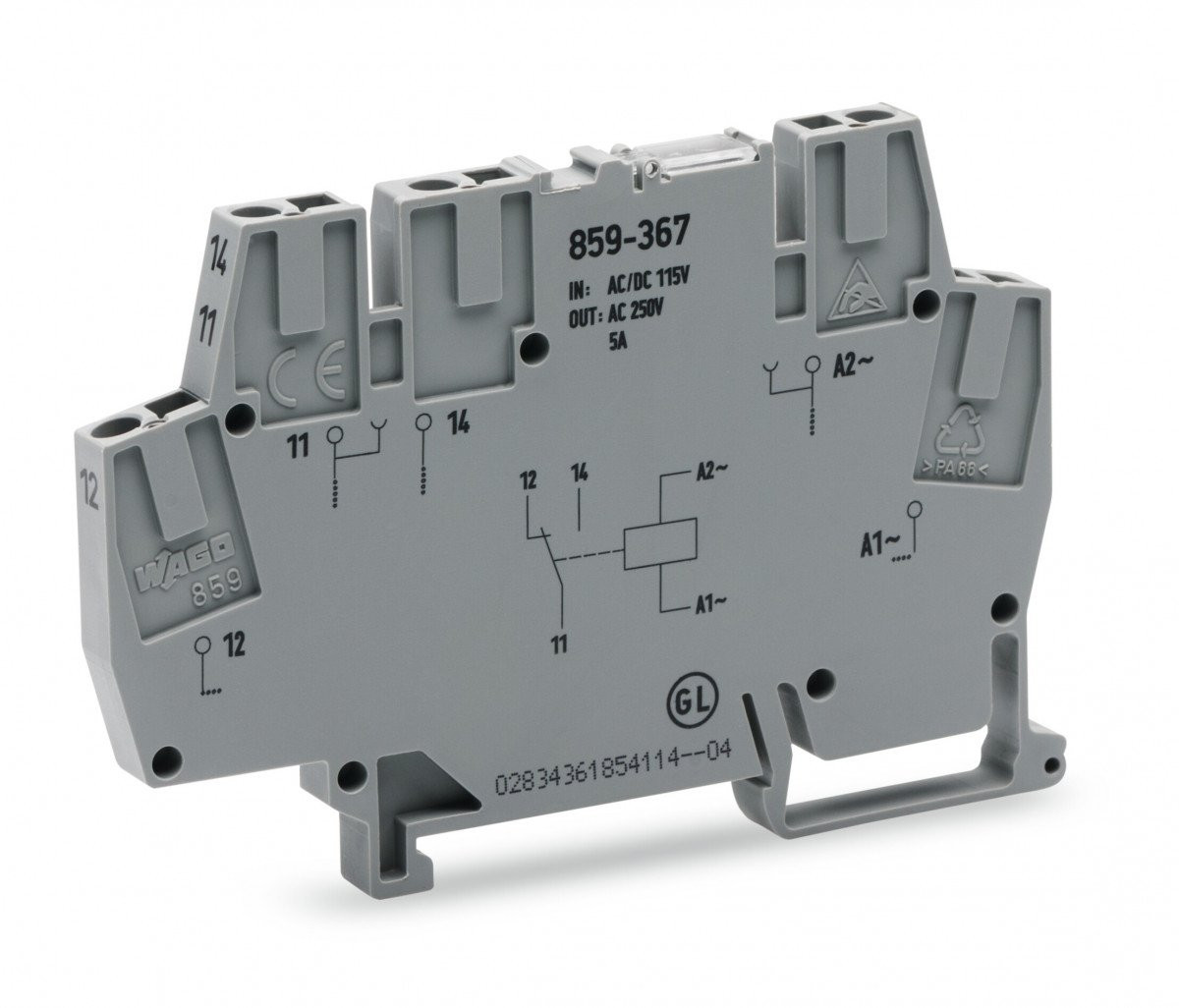 Wago SCHKRELS 859-367     DS25