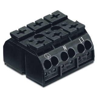 Wago 4-draads apparaataansluitklem ex E I