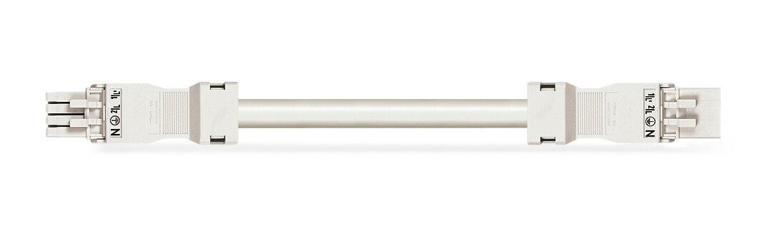 Wago Serie 891 patchkabel gebouwinstallatie 4P contrastekker (female) stekker 4000MM