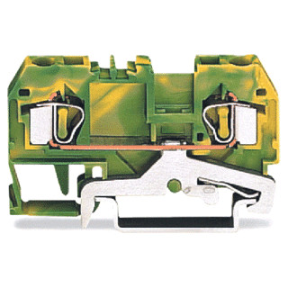 Wago Aardrijgklem 0,25-2,5MM groen/geel