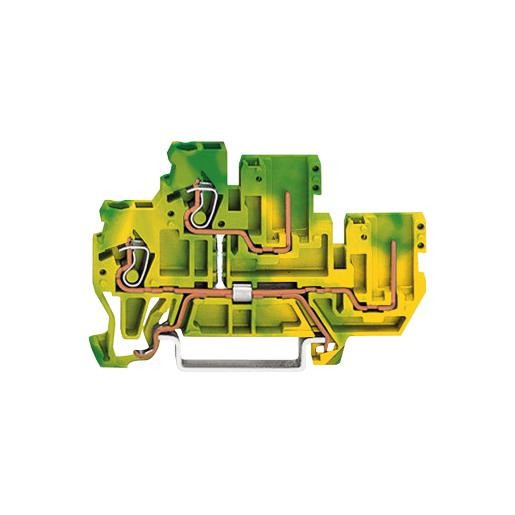 Wago Aardrijgklem 0,25-2,5MM groen/geel