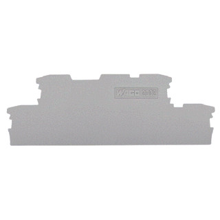 Wago Afsluit-en tussenplaat