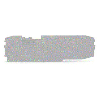 Wago Afsluit-en tussenplaat