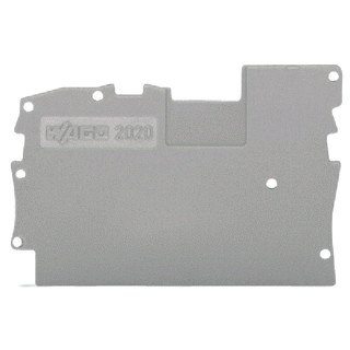 Wago Afsluit-en tussenplaat