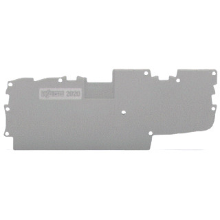 Wago Afsluit-en tussenplaat