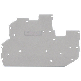 Wago Afsluit-en tussenplaat