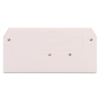 Wago Afsluit-en tussenplaat