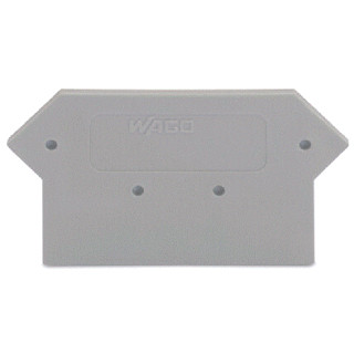 Wago Afsluit-en tussenplaat