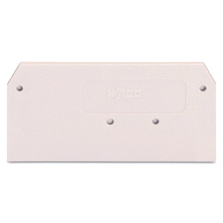 Wago Afsluit-en tussenplaat