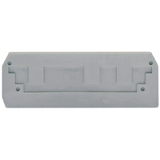 Wago Afsluit-en tussenplaat