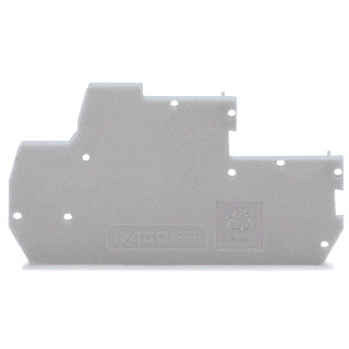 Wago Afsluit-en tussenplaat