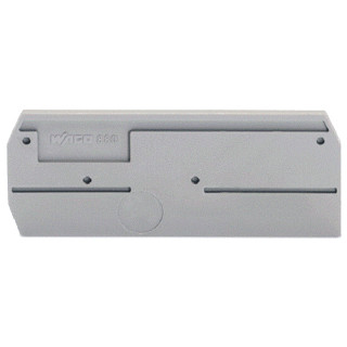 Wago Afsluit-en tussenplaat