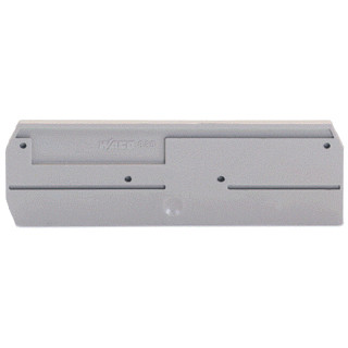 Wago Afsluit-en tussenplaat