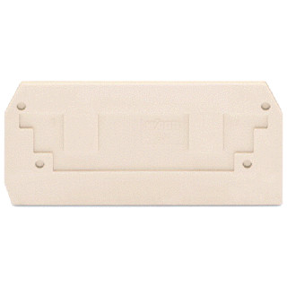 Wago Afsluit-/tussenplaat L.GR.