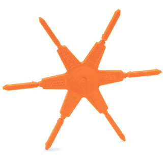 Wago Coderingsdrager met zes codeerstifte