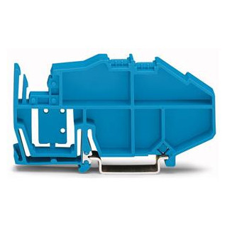 Wago Drager verzamelrail TS35 blauw