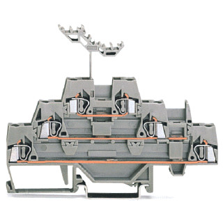 Wago Serie 280 verbindingsrijgklem 0,08-2,5MM² eendr. 0,08-2,5MM² meerdr. grijs