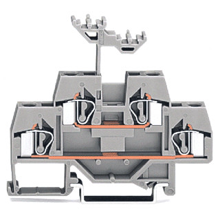 Wago Serie 281 verbindingsrijgklem 0,08-4MM² eendr. 0,08-4MM² meerdr. grijs