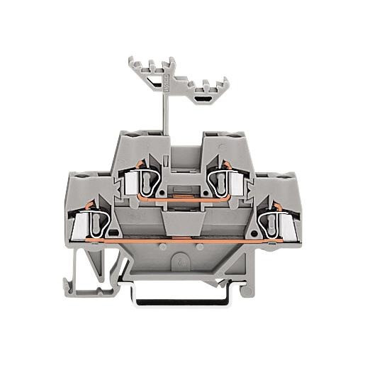 Wago Serie 280 verbindingsrijgklem 0,08-2,5MM² eendr. 0,08-2,5MM² meerdr. grijs