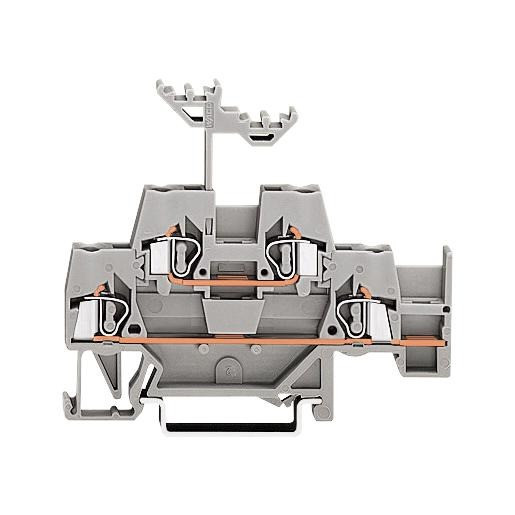 Wago Serie 280 verbindingsrijgklem 0,08-2,5MM² eendr. 0,08-2,5MM² meerdr. grijs