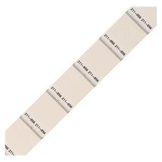 Wago Serie 211 adercodering etiket plakken wit