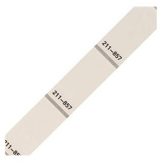 Wago Serie 211 adercodering etiket plakken wit