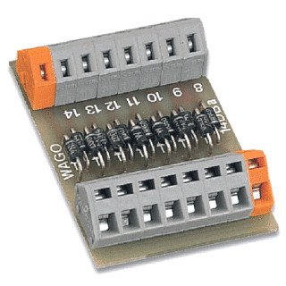 Wago Gepoolde diodepoort met 14 dioden