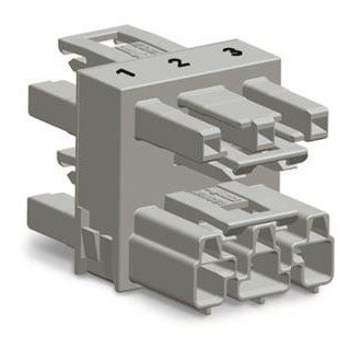 Wago H-verdeler 3 pol.RZ.