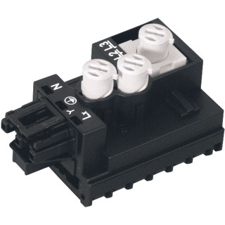 Wago Idc aftak keuze 3-pol. fem. 5x2,5MM