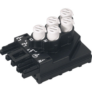 Wago Idc aftakmod. 5-pol female 5x2,5MM