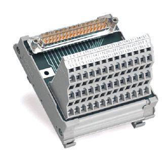 Wago Interf. mod. sub-D male 25-P. op sok