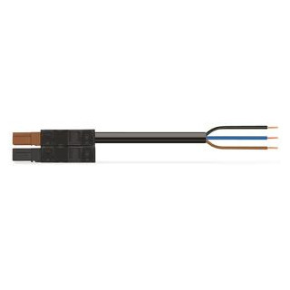 Wago Serie 771 patchkabel gebouwinstallatie 3P stekker vrij kabeluiteinde 4000MM