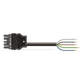 Wago Serie 771 patchkabel gebouwinstallatie 5P contrastekker (female) vrij kabeluiteinde 3000MM