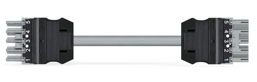 Wago Serie 771 patchkabel gebouwinstallatie 5P contrastekker (female) stekker 2000MM