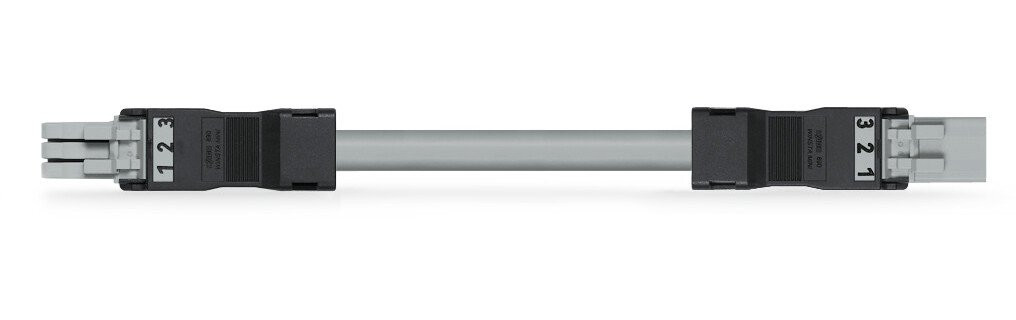Wago Serie 891 patchkabel gebouwinstallatie 3P contrastekker (female) stekker 5000MM