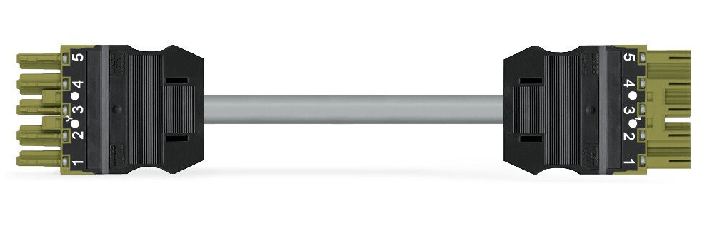 Wago Serie 771 patchkabel gebouwinstallatie 5P contrastekker (female) stekker 8000MM