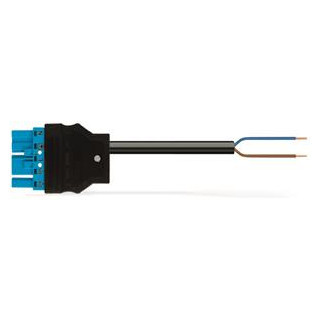 Wago Serie 771 patchkabel gebouwinstallatie 2P stekker vrij kabeluiteinde 1000MM