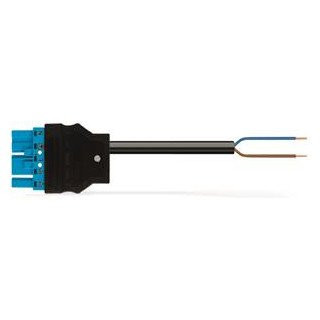 Wago Serie 771 patchkabel gebouwinstallatie 2P stekker vrij kabeluiteinde 8000MM