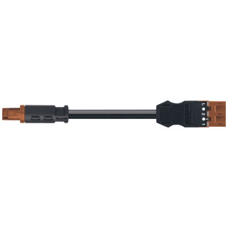 Wago Patchkabel gebouwinstallatie 3P contrastekker (female) stekker 3000MM