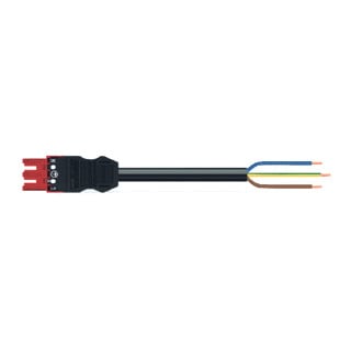 Wago Serie 771 patchkabel gebouwinstallatie 3P contrastekker (female) vrij kabeluiteinde 7000MM
