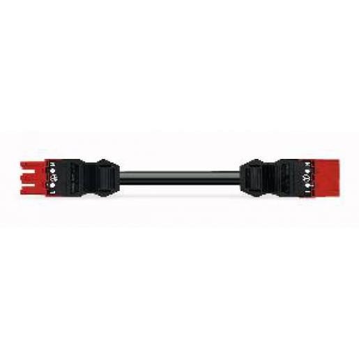 Wago Serie 771 patchkabel gebouwinstallatie 3P contrastekker (female) stekker 3000MM
