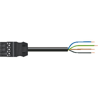 Wago Serie 771 patchkabel gebouwinstallatie 4P stekker vrij kabeluiteinde 3000MM