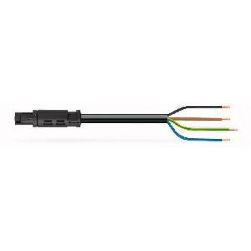 Wago Winsta patchkabel gebouwinstallatie 4P contrastekker (female) vrij kabeluiteinde 1000MM